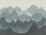 新中式高清山水壁画
