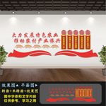 产业扶贫文化墙
