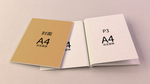 画册A4三维效果图样机