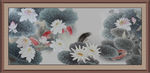 国画荷花