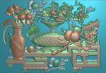 扫描图 送STL格式 博古 桃