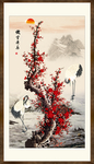 国画梅花