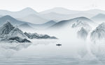 意境 爆款山水背景 TIF分层