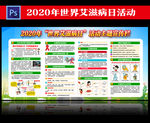 艾滋病预防知识宣传栏