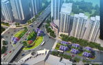 转盘 市政道路 交通岛