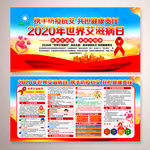 2020年世界艾滋病日宣传栏