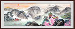 山水画水墨山水画 意境山水画