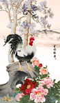 金鸡报晓