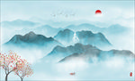 山水画禅意山水意境山水