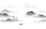 中式山水画