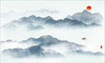 山水画 水墨山水画 意境山水画