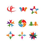 人形logo组合合集
