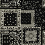 男装印花 腰果花