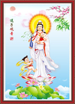 送子观音图