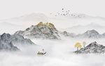 中式山水画
