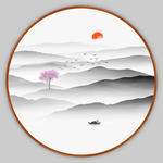 禅意山水画