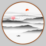 水墨山水画