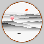 水墨山水画