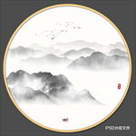 新中式山水画