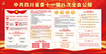 中共四川省委十一届八次全会公报