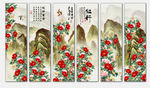 国画牡丹