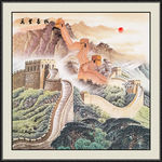 长城国画长城长城国画