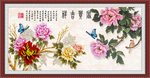 花开富贵牡丹图