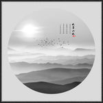 山水画水墨山水画意境山水画