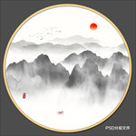 新中式山水画