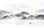 中式山水画