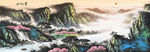 山水画 水墨山水画 意境山水画