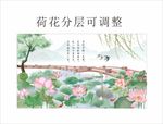荷花背景