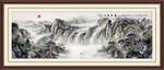 山水画水墨山水画意境山水画