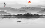 新中式山水画