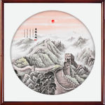 长城 国画长城 长城国画