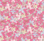 抽象线条四叶花