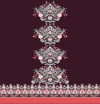 女装 民族花 定位花 大牌