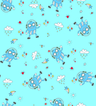 卡通 音乐小人 矢量图