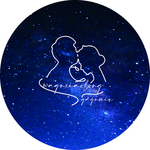 蓝色星空婚礼背景素材