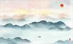 水墨山水