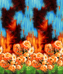 定位花