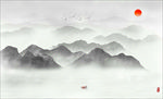 写意山水画 水墨山水