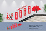 学校楼道文化墙