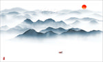 水墨山水画
