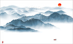 新中式山水画