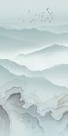 线条大气玄关画 文件分层画