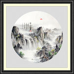 新中式山水画