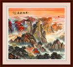 山水画 水墨山水画 意境山水画