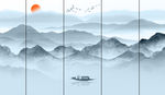 水墨山水装饰画