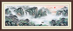 水墨山水山水画